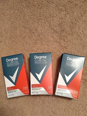 Degree Clinical Protection Sport Strength Antiperspirant - 3pk